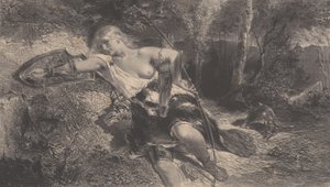 Clorinde, 1847 von Célestin Nanteuil