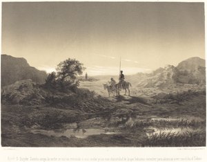 Dijolé D. Quijote: Sancho Freund, die Nacht bricht herein... von Célestin Nanteuil