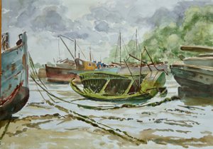 Wracks bei Pin Mill