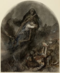 Allegorie des Todes von Clément Auguste Andrieux
