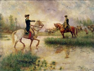 Washingtons Rüge an Lee von Clyde Osmer Deland
