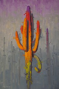 Lebendiger Wüsten-Saguaro
