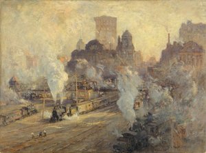 Grand Central Station, 1909 von Colin Campbell Cooper