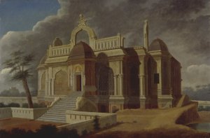 Mausoleum mit Steinelefanten, 1788