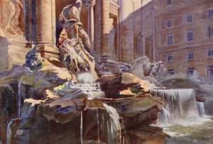Trevi-Brunnen, Rom von Commendator Formilli