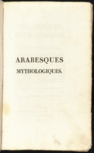 Mythologische Arabesken von Comtesse Stéphanie Félicité de Genlis
