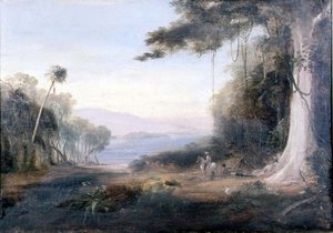 Eine Illiwara-Seelandschaft