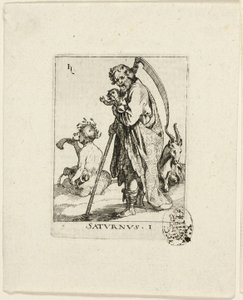 Saturnus, Platte eins aus Der VII Planeten
