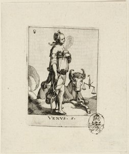 Venus, Platte fünf aus Der VII Planeten von Conrad Meyer