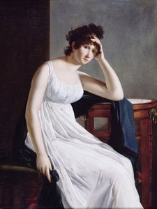 Selbstporträt von Constance Mayer