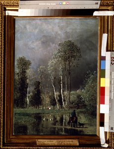 Das Fortschreiten des Sturms von Constant Emile Troyon