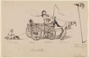 Der Gesamtstaat. Politisches satirisches Blatt von Constantin Hansen