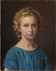 Margrethe Vullum als Kind (geb. Lehmann) von Constantin Hansen