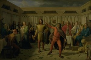Ægirs Fest von Constantin Hansen