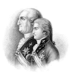 Karl IV., König von Spanien und sein Sohn Ferdinand VII.