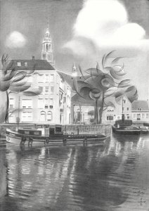 Stadtkanal-Reflexionen von Corné Akkers