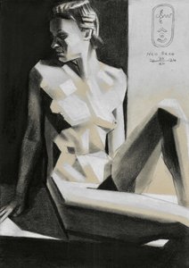 Eleganter geometrischer Akt