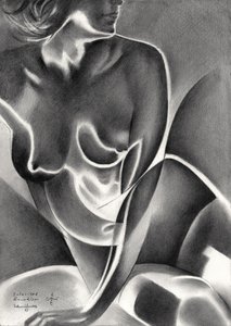 Stilisierte weibliche Form