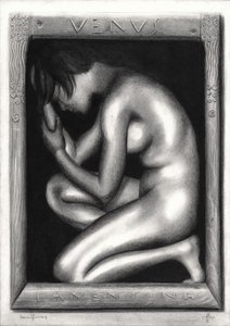 Venus klagend von Corné Akkers