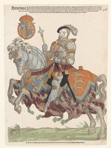 Porträt von Heinrich VIII. von England von Cornelis Anthonisz. (manner of)