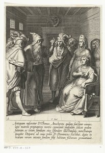 Prophezeiung an die Mutter von Thomas von Aquin