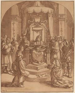 Das Urteil Salomos, 1782 von Cornelis Brouwer