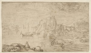 Flussansicht von Cornelis Claesz van Wieringen (attributed to)