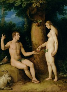 Adam und Eva, 1622 von Cornelis Cornelisz van Haarlem