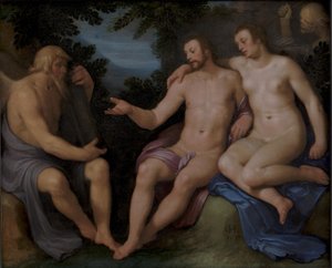 Allegorie auf die Kürze des Lebens von Cornelis Cornelisz. van Haarlem