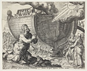 Gott weist Noah an, die Arche zu bauen