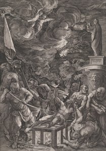 Martyrium des Heiligen Laurentius, 1571