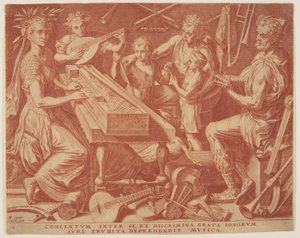 Musik aus den Sieben Freien Künsten von Cornelis Cort
