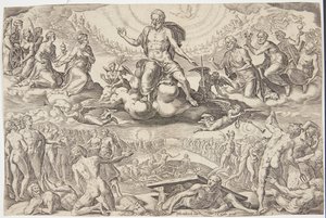 Das Jüngste Gericht von Cornelis Cort