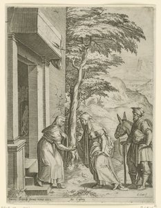 Heimsuchung von Cornelis Cort