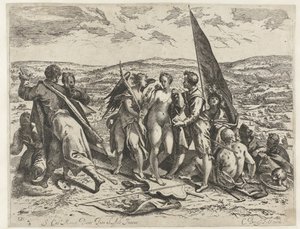 Allegorie auf Krieg und Frieden