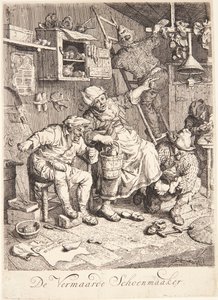 Ein Schuster von Cornelis Dusart