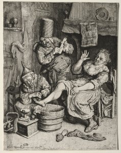 La Ventouse, 1695 von Cornelis Dusart