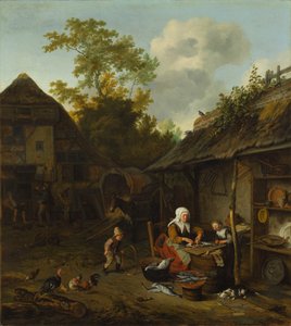 Fischschuppen von Cornelis Dusart