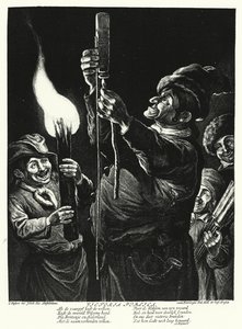Die Öffentlichkeit drückt ihre Freude über die Eroberung von Namur durch Wilhelm III. von England aus von Cornelis Dusart