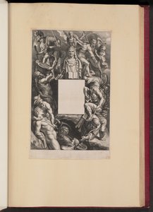 Titelseite für Hubert Goltzius, Romanae et Graecae Antiqvitatis Monvmenta (Opera Omnia, I) von Cornelis Galle I after Sir Peter Paul Rubens