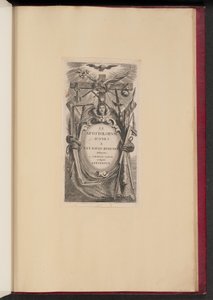 Titelblatt für SS. Apostolorvm Icones von Cornelis Galle I after Sir Peter Paul Rubens