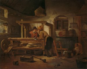 Weberwerkstatt von Cornelis Gerritsz Decker