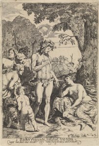 Bacchus tröstet Ariadne von Cornelis Holsteyn