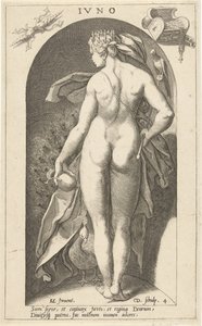 Juno mit Pfau von Cornelis Jacobsz. Drebbel