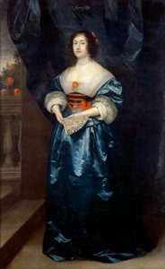 Diana Cecil, Gräfin von Elgin, ca. 1638 von Cornelis Janssens van Ceulen