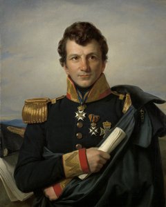 Johannes van den Bosch (1780-1844), Generalgouverneur der Niederländisch-Ostindien, Kolonialminister von Cornelis Kruseman (signed by artist)