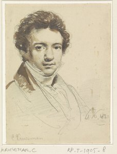 Selbstporträt von Cornelis Kruseman