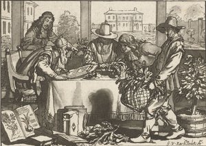 Botaniker von Cornelis Ploos van Amstel (signed by artist)