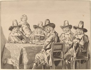 Direktoren des Waisenhauses von Haarlem von Cornelis Ploos van Amstel