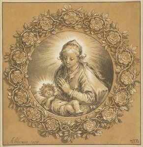 Maria mit Christuskind von Cornelis Ploos van Amstel